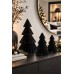 Corios-Honeycomb Kerstboom zwart
